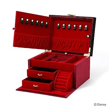 新品未使用 Francfrancクイーンオブハート ジュエリー コスメボックス Amazon｜Francfranc フランフラン ディズニー VILLAINS NIGHT